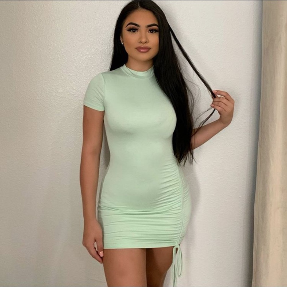 Mini Mint Dress